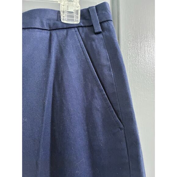 J. Crew Bowery Dress Slim Stretch Dres Pants Mens 38/32 Navy Business Career NWT - Picture 2 of 8